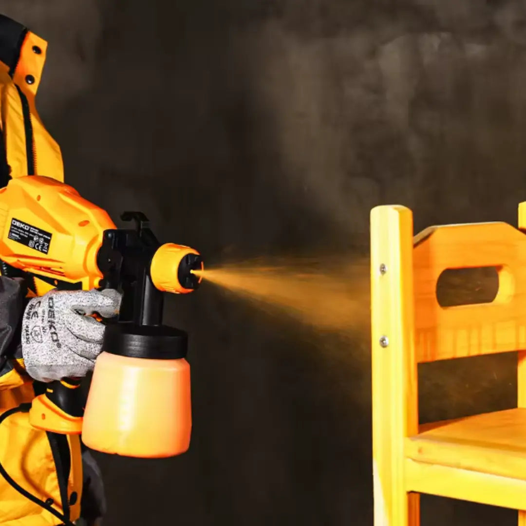 Havrixo Electric Paint Spray Gun – Ultra-Light Paint Sprayer with 600ml Detachable Tank, 2 Nozzles & 3 Spray Modes for Walls, Ceilings, Furniture, Fences, Garden – Opalescent